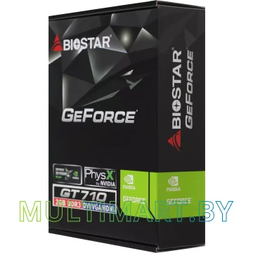 Видеокарта BIOSTAR GeForce GT 710 2GB DDR3 (VN7103THX6) картинка 6